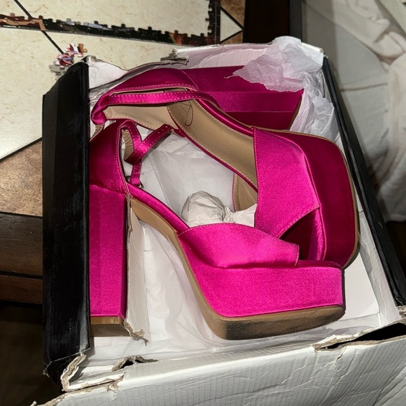 Pink Platform Heels Missguided - Picture 1 of 5